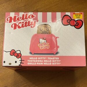 Hello Kitty Pink and White Toaster